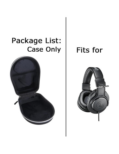 Funda de Almacenamiento Dura Tourmate para Auriculares ATH-M20/M50