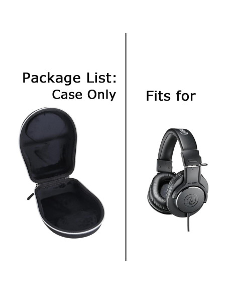 Funda de Almacenamiento Dura Tourmate para Auriculares ATH-M20/M50