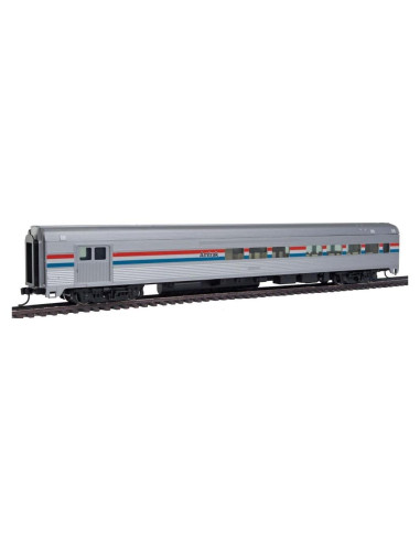 Tren Modelo Escala HO 85' Budd Baggage-Lounge Amtrak