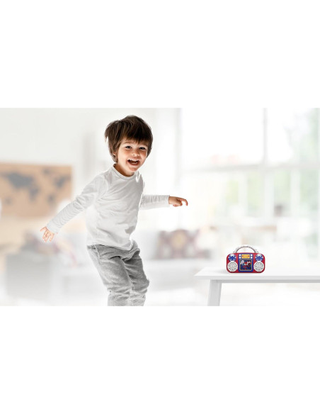 Reproductor de Música Juguete eKids Spidey 18.2x5.1x13.7cm