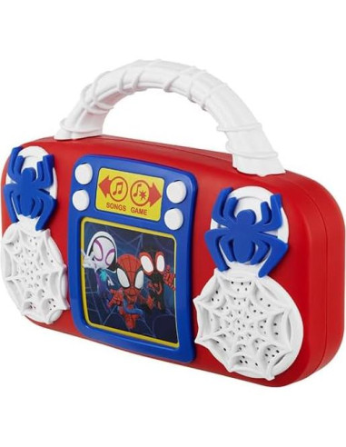 Reproductor de Música Juguete eKids Spidey 18.2x5.1x13.7cm