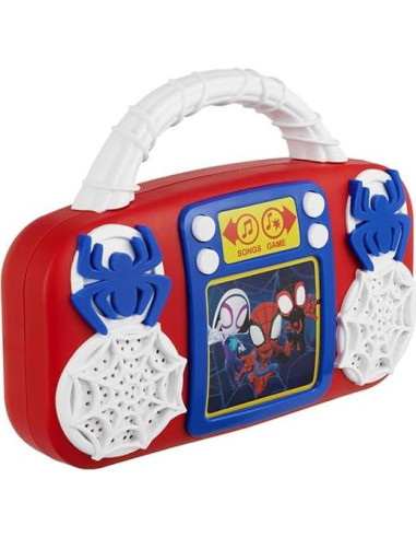 Reproductor de Música Juguete eKids Spidey 18.2x5.1x13.7cm