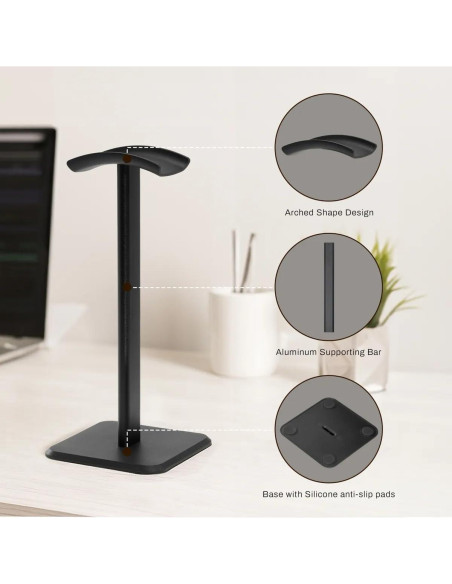 Auriculares de Monitoreo Profesional Audio-Technica ATH-M50x con Soporte