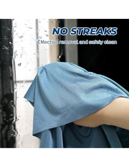 Paños de limpieza de microfibra YoulerTex 8 unidades 45x45 cm