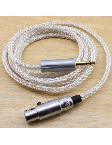 Cable de Reemplazo Trenzado Youkamoo 1.52m 3.5mm para Auriculares AKG