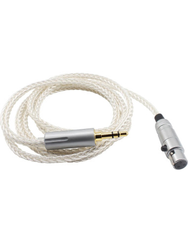Cable de Reemplazo Trenzado Youkamoo 1.52m 3.5mm para Auriculares AKG