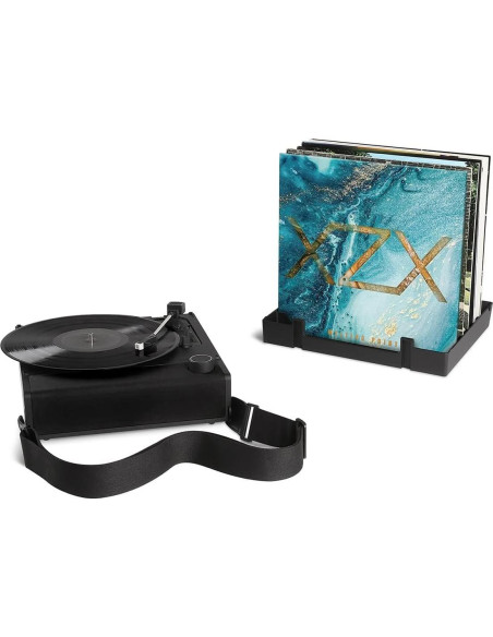 Reproductor de Vinilo Portátil Victrola Revolution GO - Bluetooth, 12h Batería, 3 Velocidades