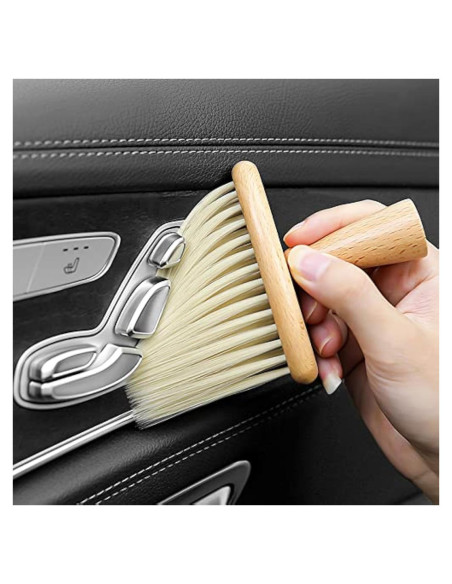 Kit de Cepillos Detalladores Dgcoatmep - Limpieza Suave para Autos Kit de Cepillos Detalladores Dgcoatmep - Limpieza Suave para Autos