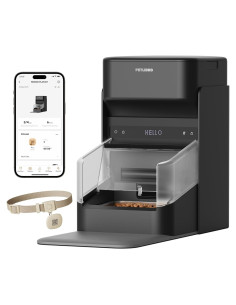 Alimentador Automático para Gatos PETLIBRO 3L RFID Negro