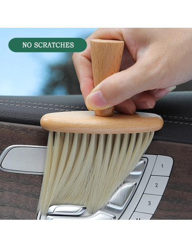 Kit de Cepillos Detalladores Dgcoatmep - Limpieza Suave para Autos