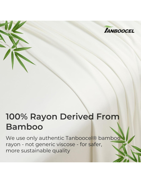 Juego de Sábana Ajustable Gokotta Individual Rayón Bambú 15cm
