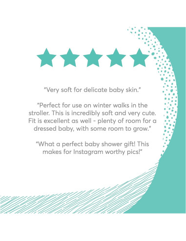 Manta Envolvente de Conejo GUND 66 cm Rosa/Crema