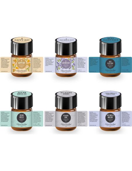 Set de 6 Aceites Esenciales Edens Garden 5.6 ml - Aromaterapia