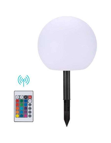 Luz de Bola Solar Shumi 30.48cm LED RGB Control Remoto