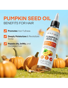 Aceite de Semilla de Calabaza Svvimer 118 ml Orgánico para Cabello 2