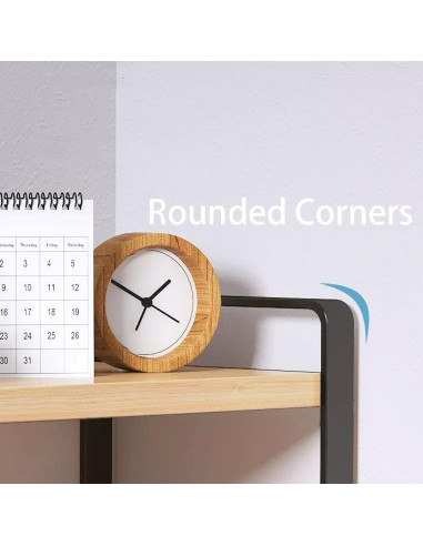 Estante Organizador de Escritorio SIDIANBAN 2 Niveles Negro