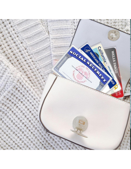 Protector de Tarjeta Boduoyejieyi 6 Pack PVC Transparente