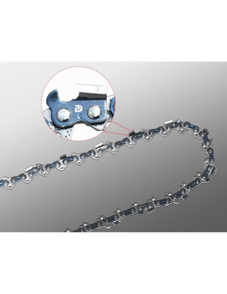 Cadena de motosierra 10" DatsenAAA para Makita XCU06Z - 3 piezas