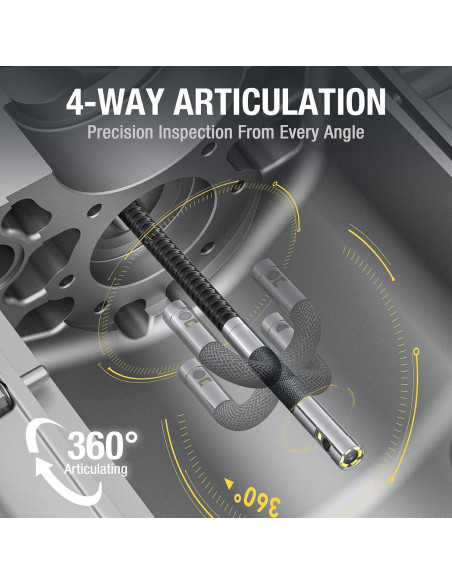 Borescopio Articulado Teslong TSTF550D65DL1.55 - Inspección HD