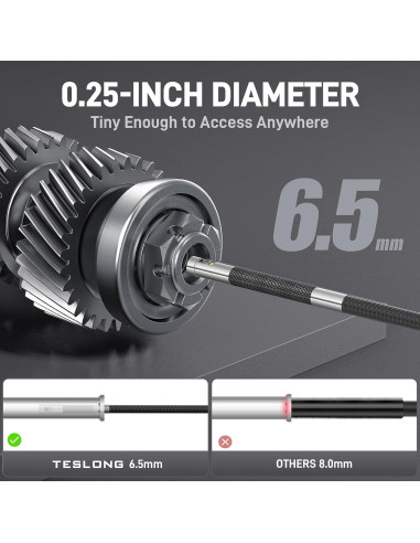 Borescopio Articulado Teslong TSTF550D65DL1.55 - Inspección HD