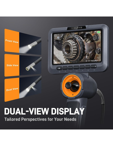Borescopio Articulado Teslong TSTF550D65DL1.55 - Inspección HD