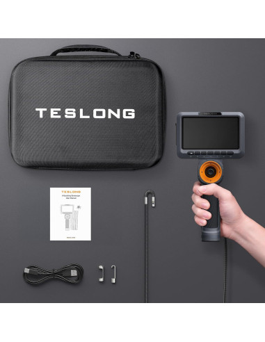 Borescopio Articulado Teslong TSTF550D65DL1.55 - Inspección HD