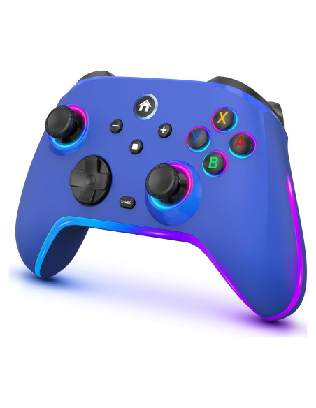 Controlador Inalámbrico Pro ZRZLMVP para Nintendo Switch Azul