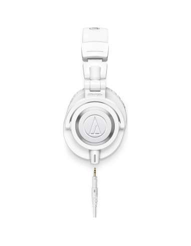 Auriculares de Monitoreo Audio Technica ATH-M50X Blancos con Accesorios