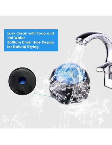 Bola de Masaje Manual SMCATAZZ Alivio Dolor 5.5cm Azul