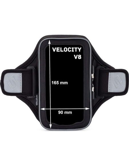 Banda de Correr Sporteer Velocity V8 - Compatible con Smartphones
