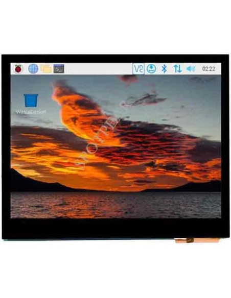 Pantalla LCD HDMI 3.5" Spotpear Táctil Capacitiva IPS