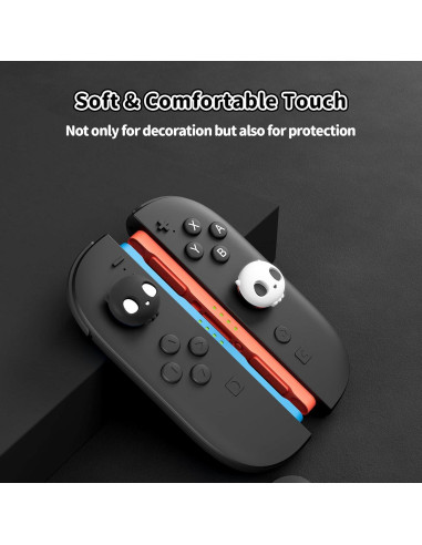 Tapas de Joystick GeekShare Calavera Halloween para Switch 2