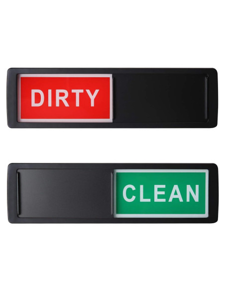 Imán de Lavavajillas Lissaberg Limpio Sucio Negro