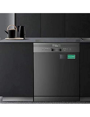 Imán de Lavavajillas Lissaberg Limpio Sucio Negro