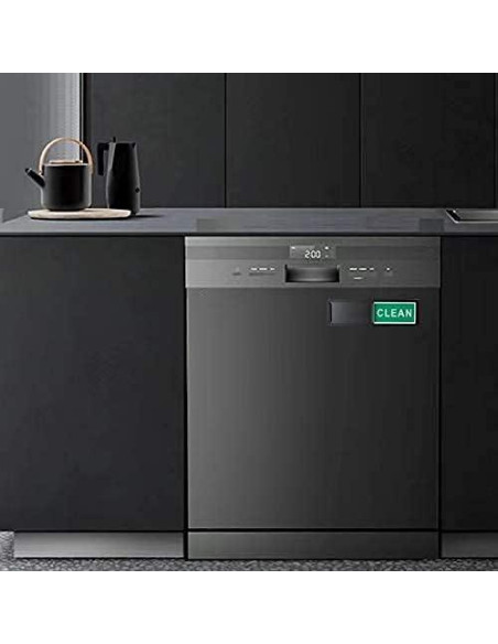 Imán de Lavavajillas Lissaberg Limpio Sucio Negro