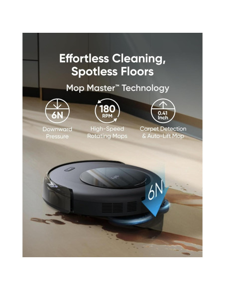 Robot Aspirador eufy Omni C20 + Mopa Combo y Accesorios