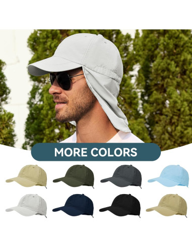 Sombrero de Sol Zando UPF 50+ Impermeable Ajustable Unisex