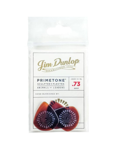 Púa de Guitarra Jim Dunlop Primetone 0.73mm Marrón AALP01