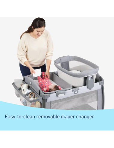 Cuna portátil Graco Pack 'n Play Sit 'N Grow Lenny 96.5x74.9cm