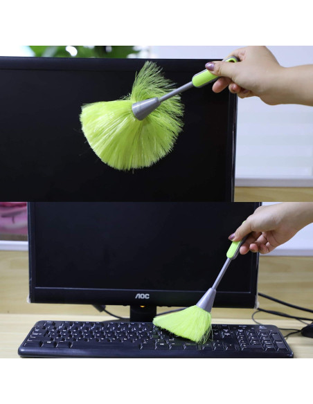 Plumero de Microfibra WOVTE - 3 Piezas Azul, Verde, Rosa