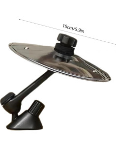 Cymbal de coche Piegricdiat para ventilación - Oro 2