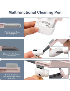 Kit de limpieza 7 en 1 Anngrowy para auriculares y teclado 2