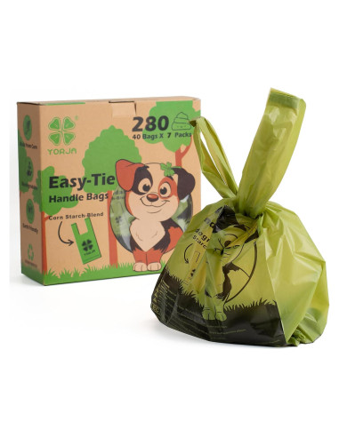Bolsas de Desechos para Perros YORJA 280 Unidades Ecológicas