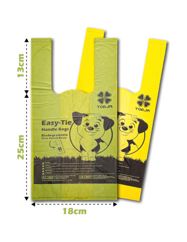 Bolsas de Desechos para Perros YORJA 280 Unidades Ecológicas