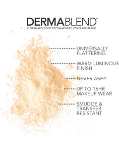 Polvo Suelto Fijador Dermablend Banana 17.8g - Maquillaje 2