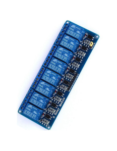 Módulo de Relé de 8 Canales Lystin DC 5V 10A para Microcontroladores