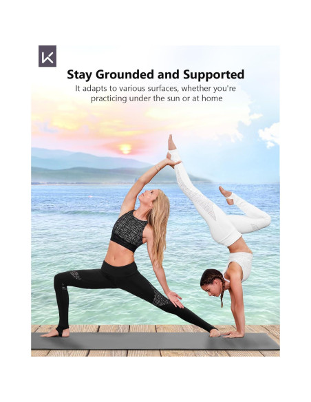 Mata de Yoga Profesional KEEP 5mm Antideslizante Ecológica