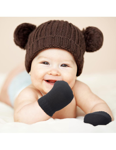 9 Pares de Manoplas de Invierno para Bebés SATINIOR - 0-6 Meses
