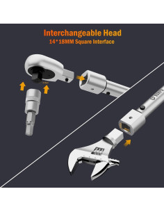 Llave de Torque Ajustable VANPO 1/2 Pulgada 13.6-230.5 Nm 2