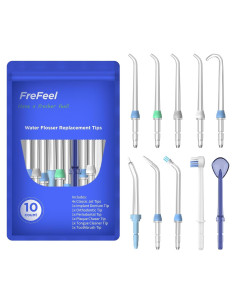Puntas de Reemplazo Waterpik - Combo 10 Puntas para Irrigador Dental